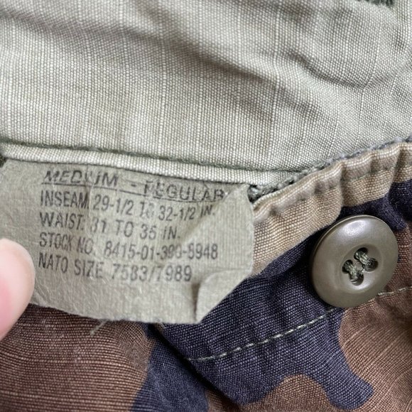 Mens US Navy Camo Pants - Picture 6 of 7